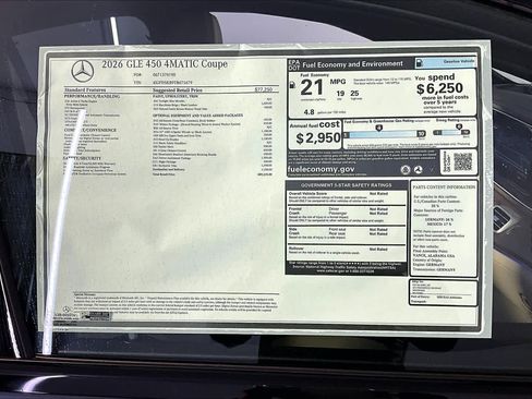 New 2026 Mercedes-Benz GLE 450 4MATIC Coupe image 18
