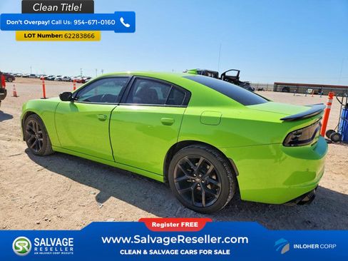 Used 2023 Dodge Charger SXT w/ Blacktop Package RWD image 3