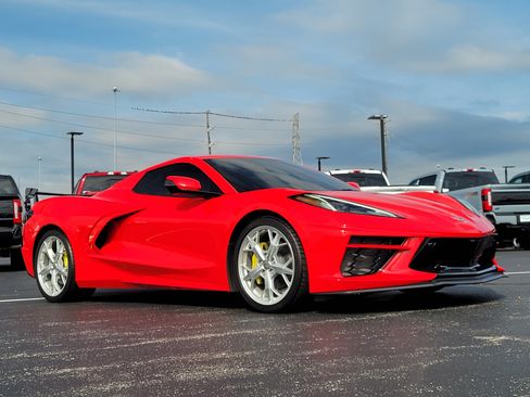 Used 2023 Chevrolet Corvette Stingray Preferred Conv w/ Chrome Exterior Badge Package RWD image 1