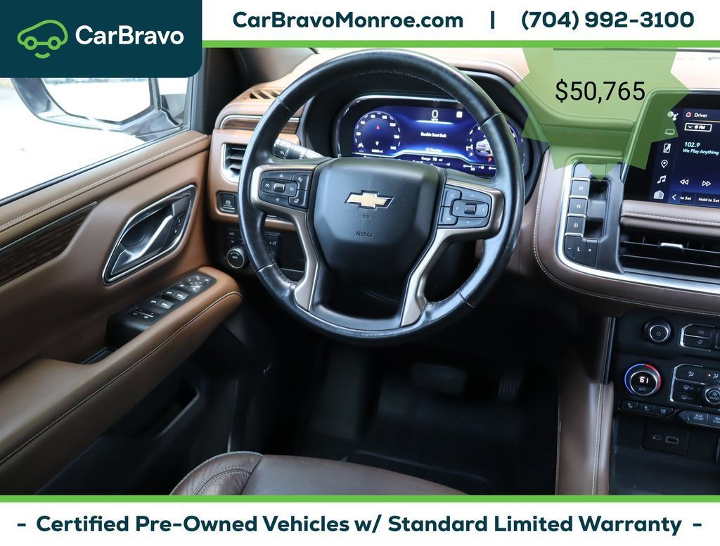 Certified 2022 Chevrolet Tahoe High Country AWD/4WD image 23