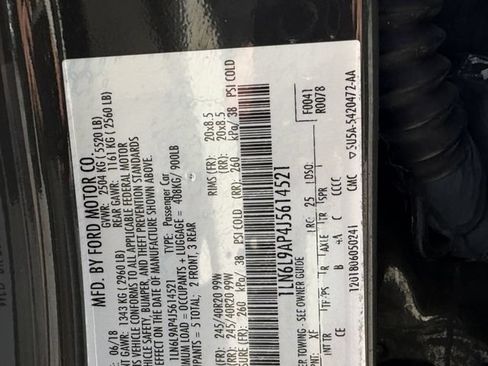 Used 2018 Lincoln Continental Black Label FWD image 42