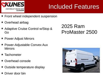 Used 2025 RAM ProMaster 2500 w/ Convenience Group