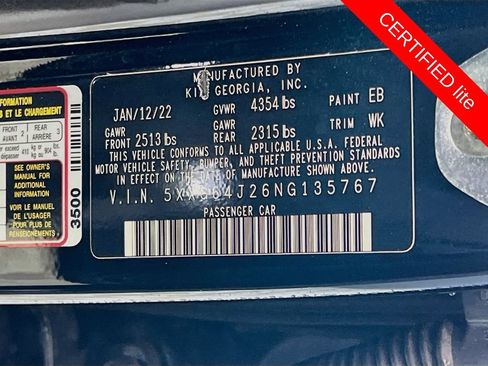 Used 2022 Kia K5 GT-Line FWD image 14