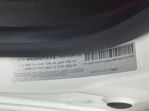 Used 2021 Maserati Ghibli Trofeo image 47