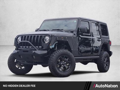 Used 2022 Jeep Wrangler Unlimited Sport AWD/4WD image 1