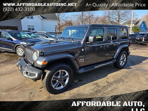 Used 2019 Jeep Wrangler Unlimited Sahara AWD/4WD image 1