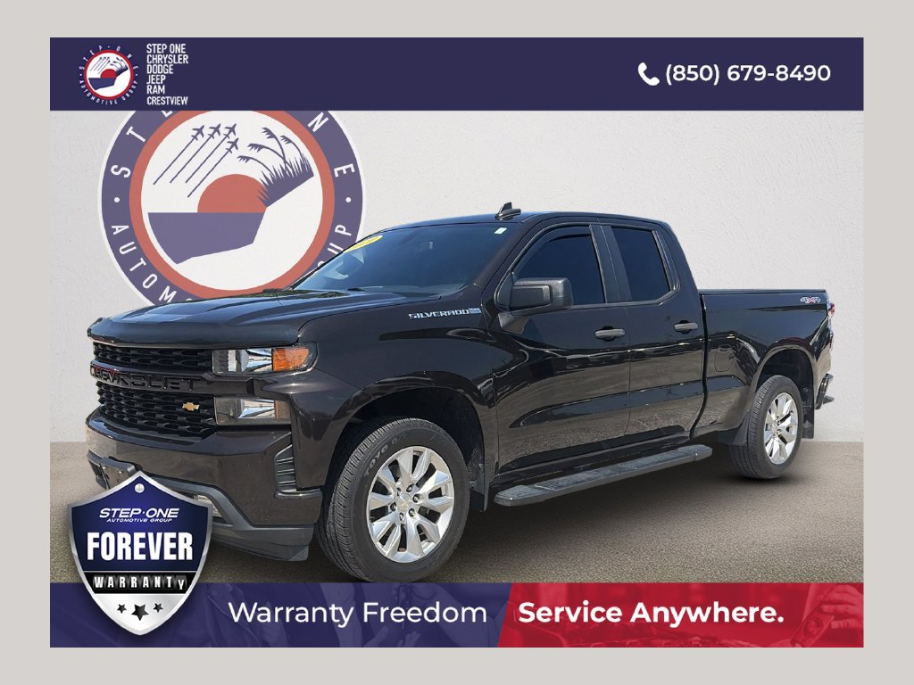 Used 2020 Chevrolet Silverado 1500 Custom w/ Custom Value Package AWD/4WD 360° Tour