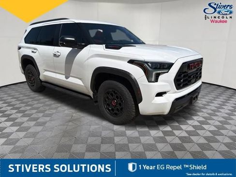Used 2025 Toyota Sequoia TRD Pro w/ Tow Technology Package AWD/4WD image 3