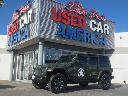 Used 2023 Jeep Wrangler Unlimited Rubicon 4xe w/ Steel Bumper Group