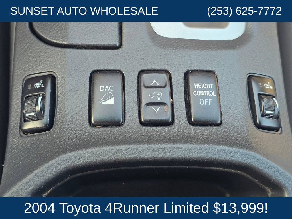 Used 2004 Toyota 4Runner Limited w/ Preferred Accessory Pkg AWD/4WD image 38