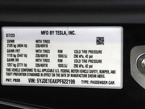 Used 2023 Tesla Model 3 image 58