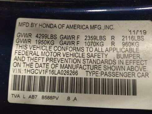 Used 2020 Honda Accord LX image 33