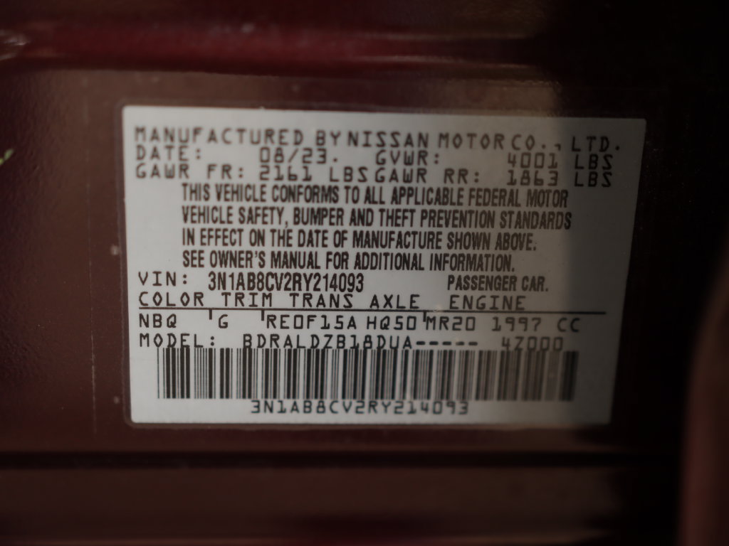 Used 2024 Nissan Sentra SV FWD image 33