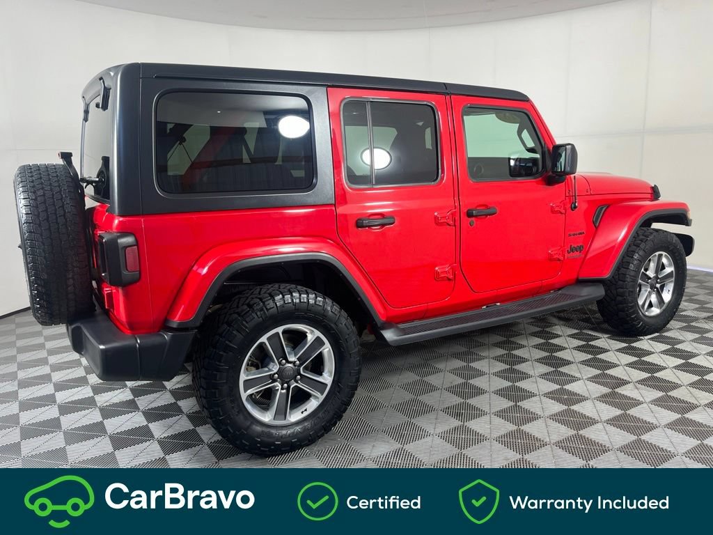 Used 2018 Jeep Wrangler Unlimited Sahara AWD/4WD image 4