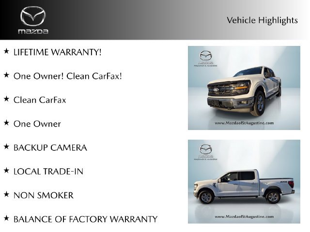 Used 2025 Ford F150 XLT w/ Equipment Group 301A Standard AWD/4WD image 2