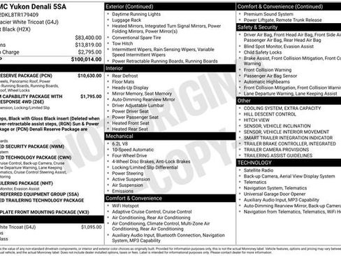 Used 2026 GMC Yukon Denali w/ Denali Reserve Package AWD/4WD image 18
