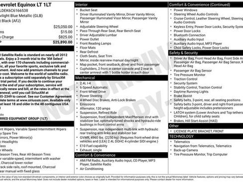 Used 2012 Chevrolet Equinox LT image 20