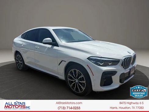 Used 2022 BMW X6 xDrive40i w/ M Sport Package AWD/4WD image 1