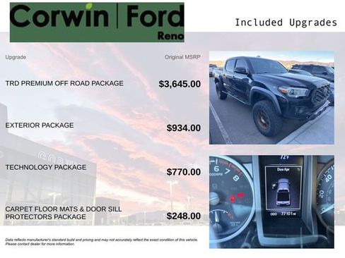 Used 2020 Toyota Tacoma TRD Off-Road w/ TRD Premium Off Road Package image 3