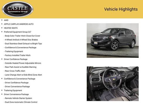 Used 2018 Chevrolet Equinox LT AWD/4WD image 3
