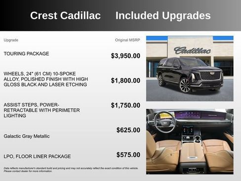 Used 2025 Cadillac Escalade ESV Premium Luxury w/ Touring Package AWD/4WD image 5