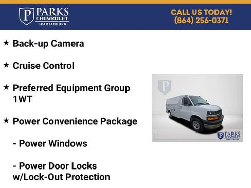 New 2025 Chevrolet Express 3500 w/ Power Convenience Package RWD image 4