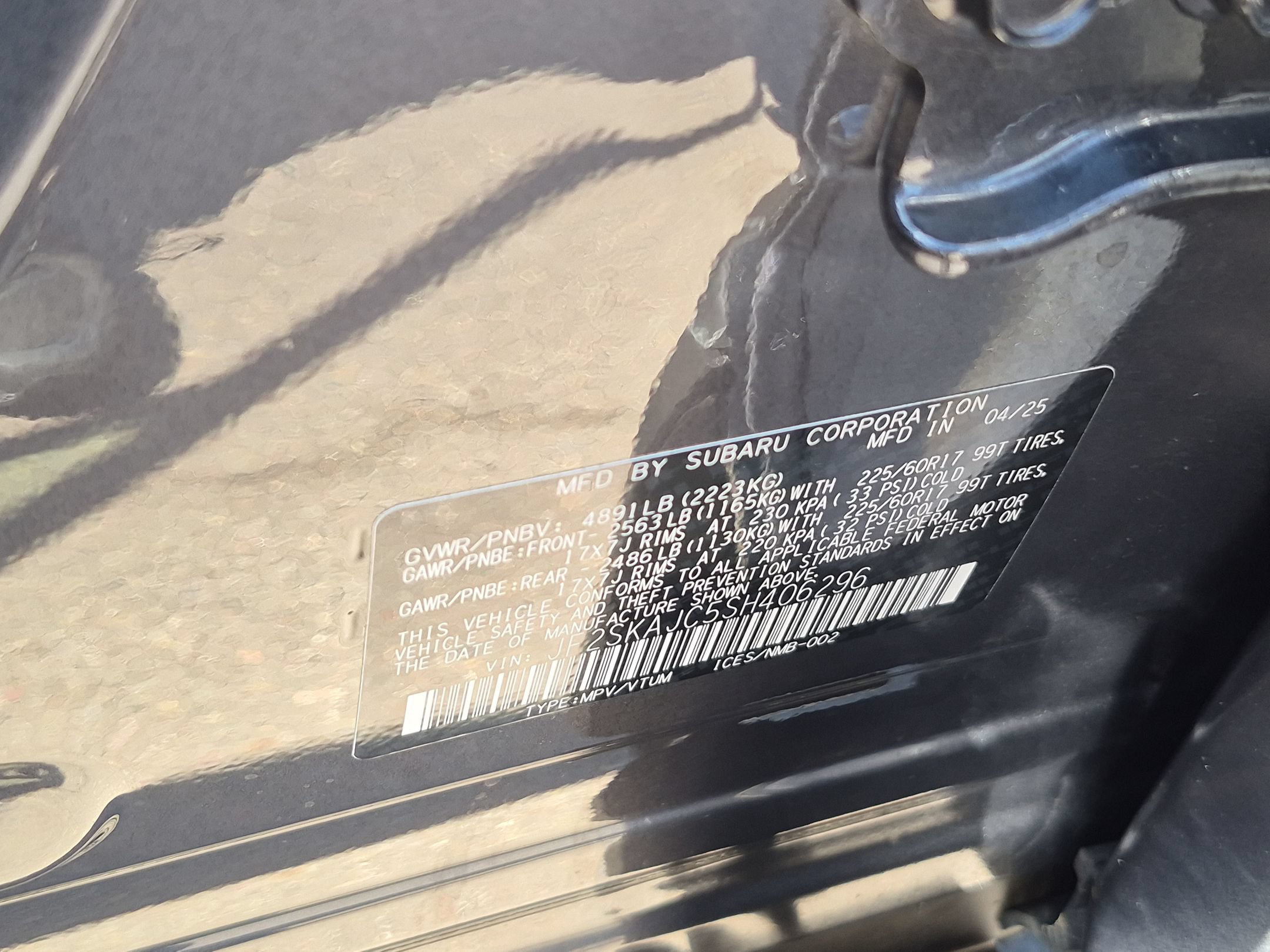 Certified 2025 Subaru Forester Wilderness AWD/4WD image 26