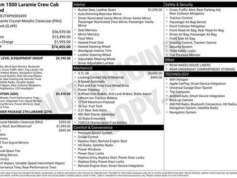 Used 2023 RAM 1500 Laramie AWD/4WD image 6
