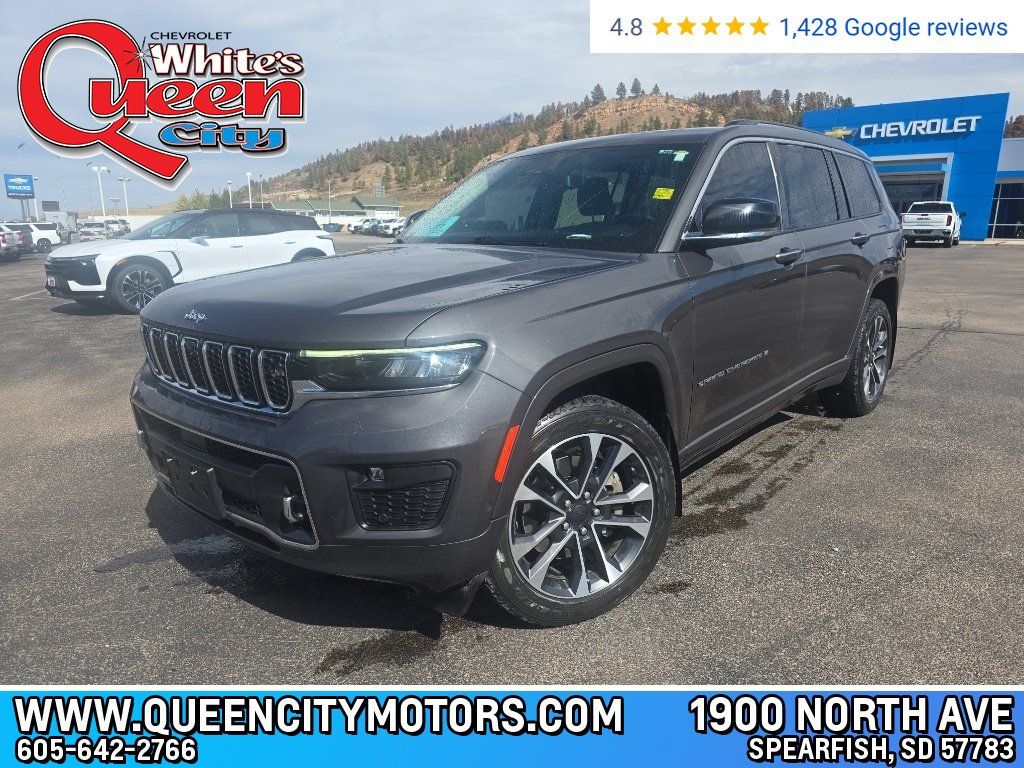 Used 2021 Jeep Grand Cherokee L Overland w/ Advanced Protech Group III AWD/4WD image 1
