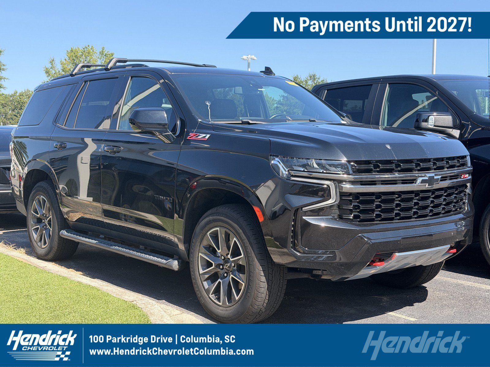 Used 2021 Chevrolet Tahoe Z71 w/ Rear Media and Nav Package AWD/4WD image 1