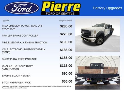 Used 2018 Ford F550 4x4 Crew Cab Super Duty image 14