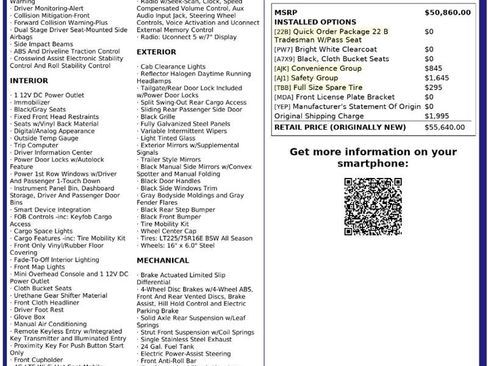 Used 2024 RAM ProMaster 2500 w/ Safety Group image 2