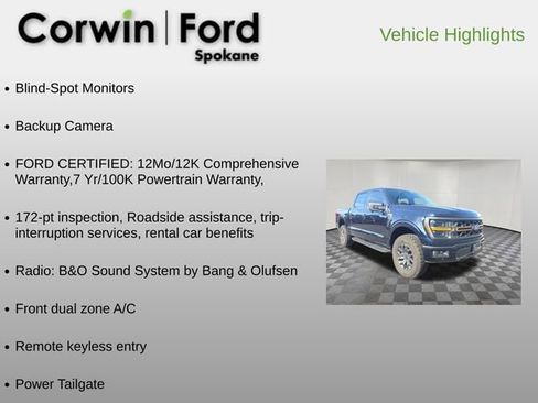 Used 2025 Ford F150 Tremor w/ Bed Utility Package AWD/4WD image 6