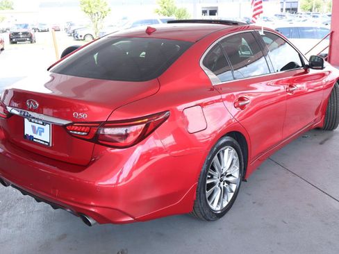 Used 2021 INFINITI Q50 Luxe w/ Seat & Sound Package RWD image 5