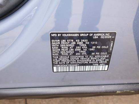 New 2026 Volkswagen Atlas Cross Sport SEL AWD/4WD image 34