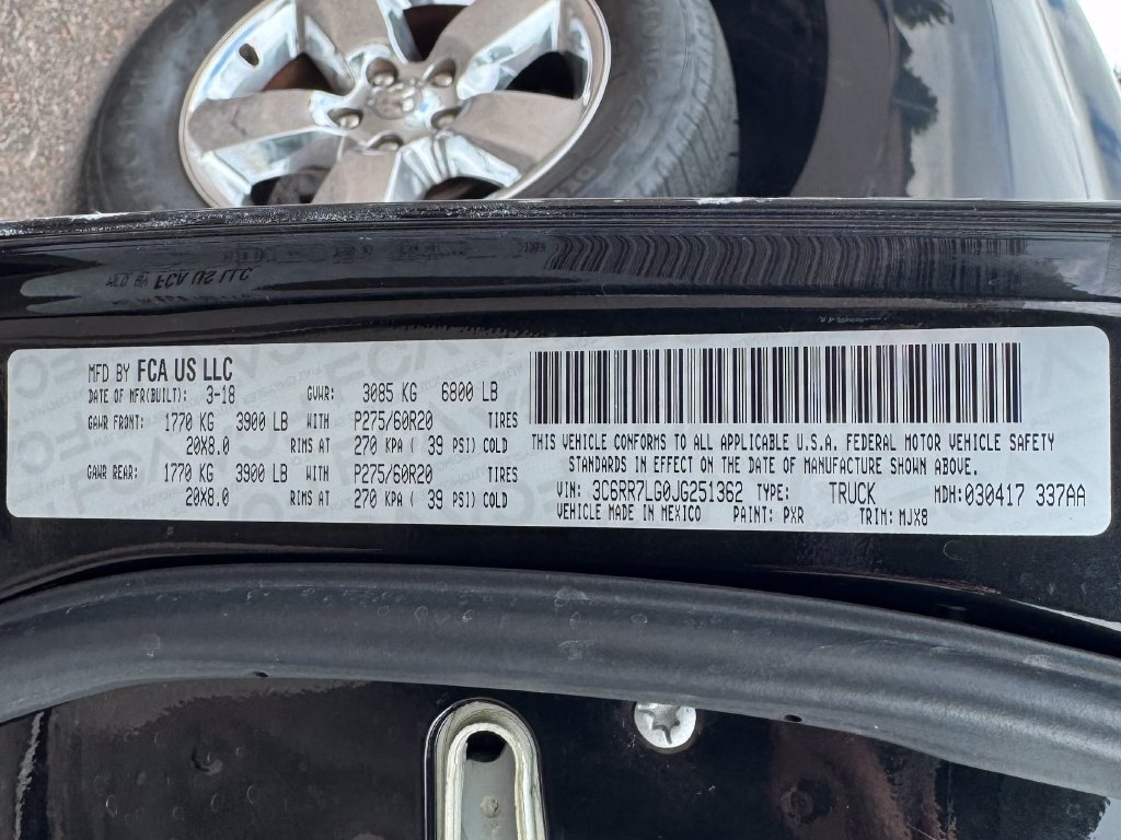 Used 2018 RAM 1500 Big Horn AWD/4WD image 12
