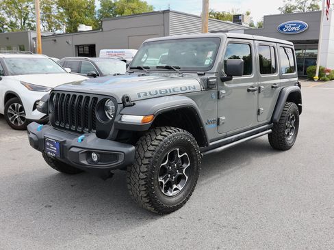 Used 2021 Jeep Wrangler Unlimited Rubicon 4xe w/ Cold Weather Group image 11