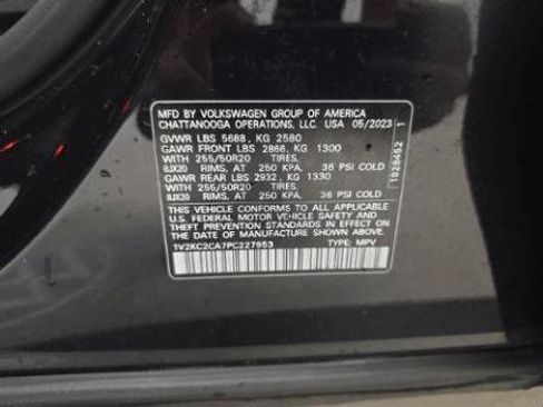 Used 2023 Volkswagen Atlas Cross Sport SE w/ Panoramic Sunroof Package AWD/4WD image 12