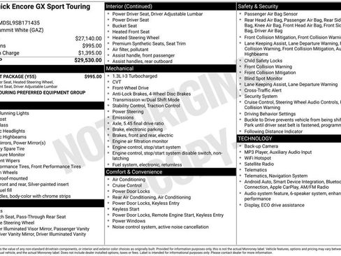 Used 2025 Buick Encore GX Sport Touring w/ Comfort Package FWD image 3