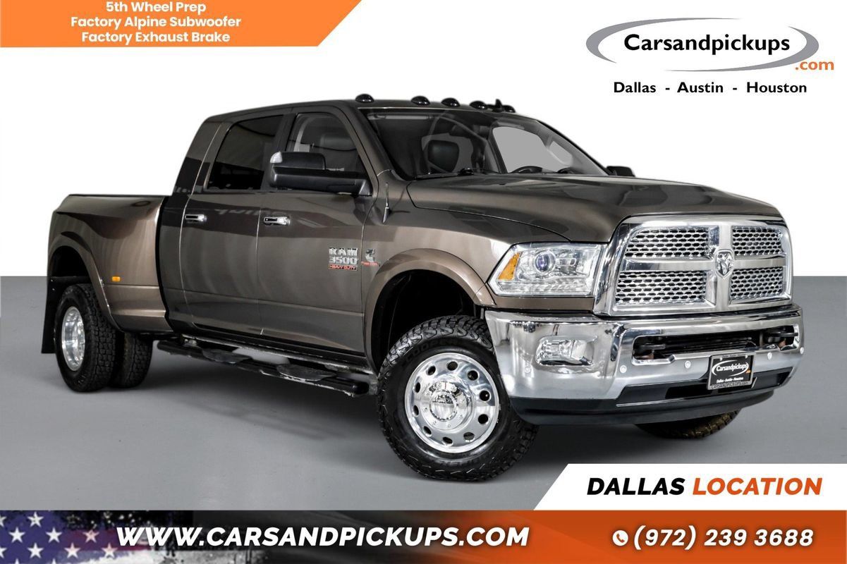Used 2018 RAM 3500 Laramie AWD/4WD image 1