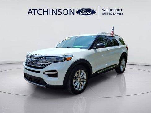 Used 2021 Ford Explorer Limited w/ Equipment Group 301A AWD/4WD image 1