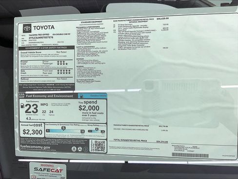 New 2025 Toyota Tacoma TRD Off-Road image 21