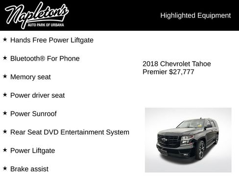 Used 2018 Chevrolet Tahoe Premier image 7