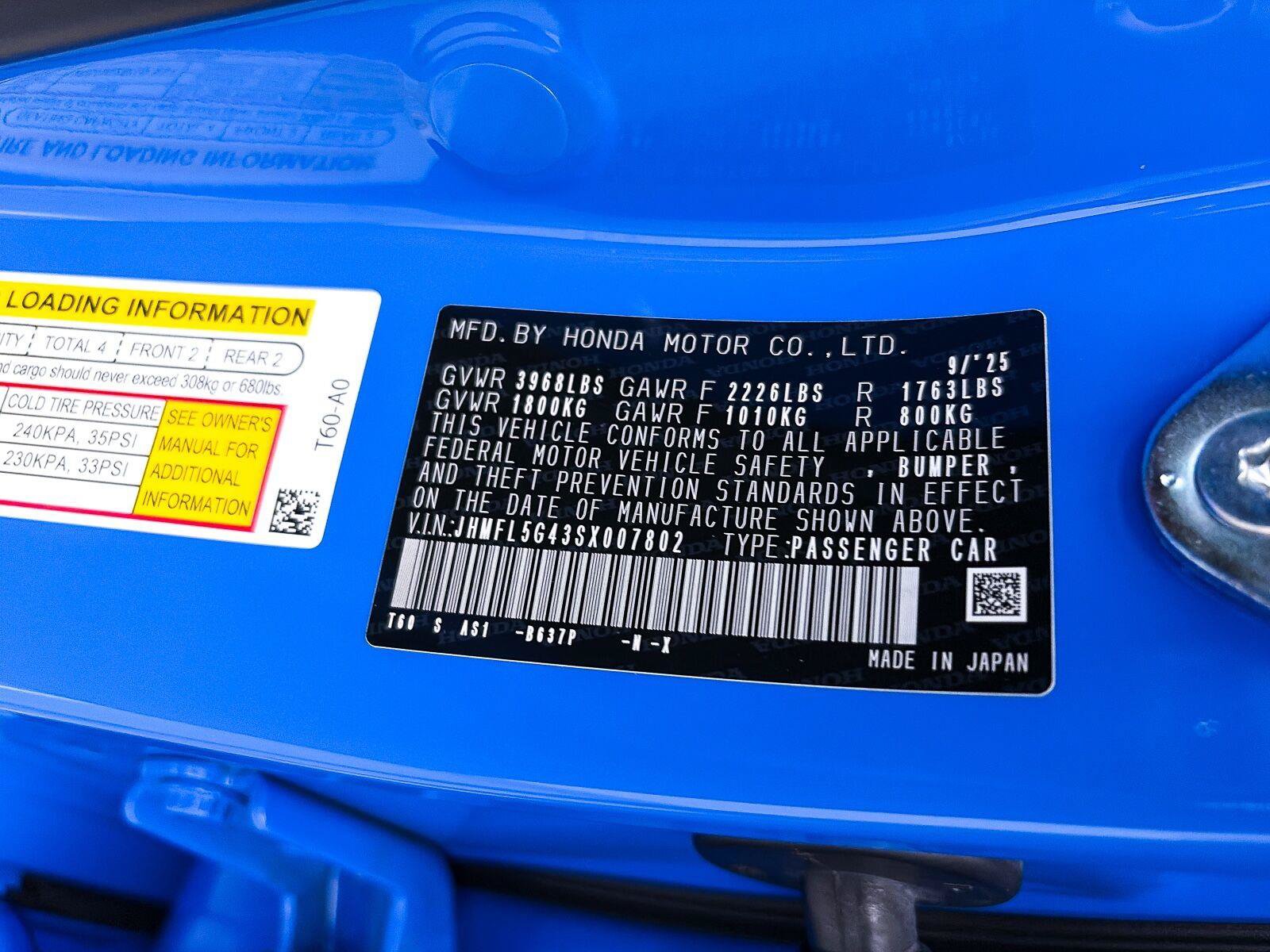 Used 2025 Honda Civic Type R image 42