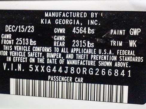 Used 2024 Kia K5 GT w/ GT1 Package image 24