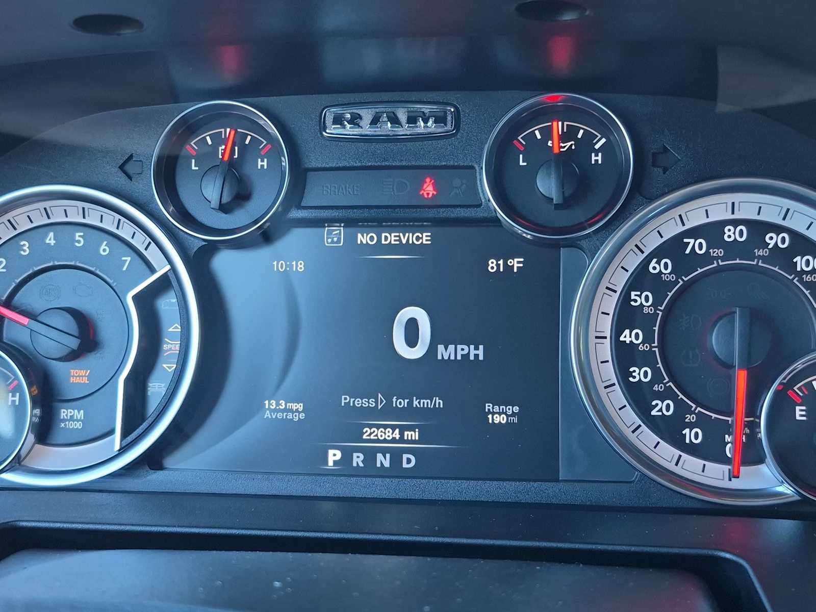 Used 2024 RAM 1500 Warlock w/ Electronics Group RWD image 16
