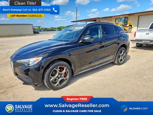 Used 2018 Alfa Romeo Stelvio Sport w/ Quick Order Package 22J Sport AWD/4WD image 1