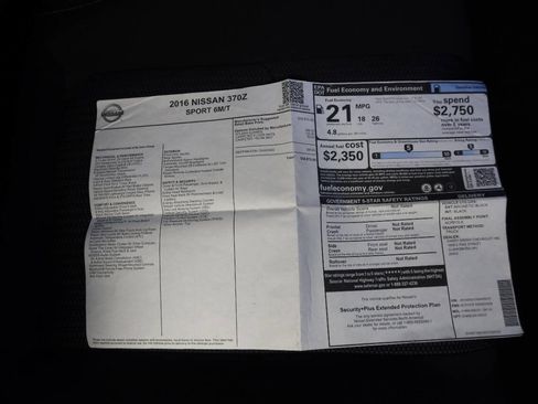 Used 2016 Nissan 370Z Sport 2dr Coupe 6M image 38