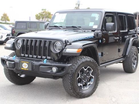 Used 2023 Jeep Wrangler Unlimited Rubicon 4xe w/ Steel Bumper Group AWD/4WD image 11
