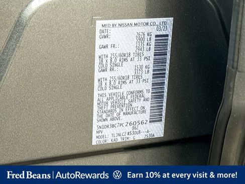 Used 2023 Nissan Pathfinder SV AWD/4WD image 38